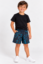 BERMUDA OGOCHI INF BOXER EST ESSENCIAL PRETO 9752