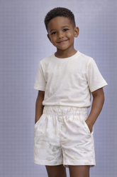 BERMUDA OGOCHI INF BOXER EST ESSENCIAL BRANCO 9837