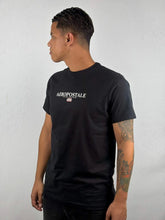 CAMISETA MAS COMFORT SILKADA AEROPOSTALE PRETO