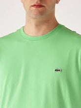 CAMISETA LACOSTE MC MASC BASICA VERDE CLARO TTF