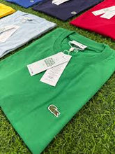 CAMISETA LACOSTE MC MASC BASICA VERDE CLARO TTF