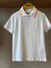 POLO RESERVA MINI MAS FRISO NEON BRANCO