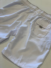 SHORT TACTEL MASC KIDS LISO BRANCO/CINZA