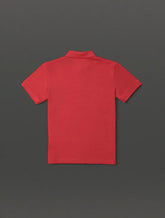 POLO CKJ KIDS MAS MC PREMIUM VERMELHO