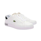 TENIS MAS POWERCOURT LACOSTE BRANCO/PRETO