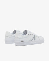 TENIS MAS VULCANIZED L004 LACOSTE BRANCO/CIN