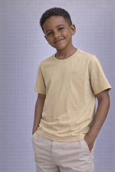 CAMISETA OGOCHI INF MC ESSENCIAL MOSTARDA 0928
