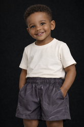 BERMUDA OGOCHI INF BOXER EST ESSENCIAL PRETO 9831