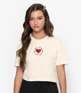 BLUSA FEM JUV CORACAO LANT ITS NEVER OFF WHITE