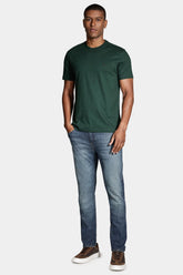 CALCA JNS SLIM BLUE DIRTY ESCURA ARAMIS AZUL ESCURO