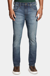 CALCA JNS SLIM BLUE DIRTY ESCURA ARAMIS AZUL ESCURO