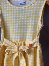 VESTIDO SM FAIXA DEC BALONE EST XADREZ AMARELO