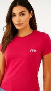 BLUSA FEM MC SILKADA AEROPOSTALE PINK