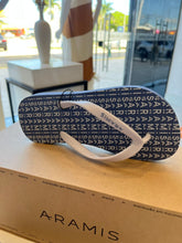 CHINELO ARAMIS INF LOGO FULL PRINT AZUL