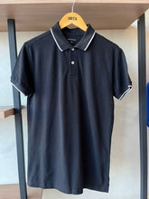 POLO MAS MC CLASSIC 1 FRISO ARAMIS PRETO/CINZA CLARO