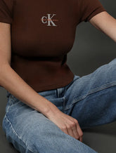 CALCA CKJ FEM JEANS WIDE LEG 5 POCKETS AZUL CLARO