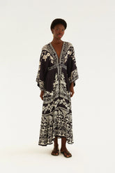 VESTIDO TSHIRT BIG SINTRA FARM PRETO