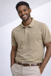 POLO MAS MC ESSENCIAL SLIM OGOCHI VERDE MUSGO 1119