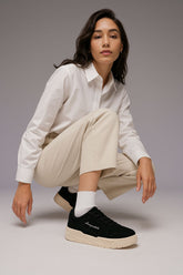 TENIS FEM CAMURCA AEROPOSTALE PRETO/OFF WHITE