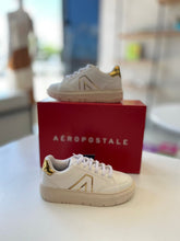 TENIS FEM AEROPOSTALE BRANCO/DOURADO/OFF WHITE