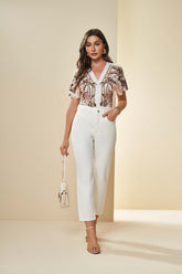 BLUSA FEM SARJA FOUR WAY RIB VISCOLINHO PEROLA