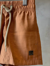 BERMUDA MAS KIDS ALFA PREMIUM VISCOSE BEGE ESCURO