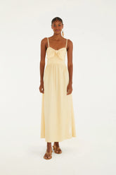 VESTIDO ALCINHAS AMARRACAO FRENTE VERDE ORVALHO