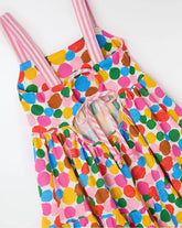 VESTIDO MALHA LAS BOLITAS FABULA ESTAMPADO