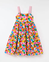 VESTIDO MALHA LAS BOLITAS FABULA ESTAMPADO