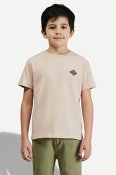 CAMISETA RSV MINI BASICA PATCH PREMIUM AREIA