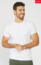 CAMISETA MAS COTTON AEROPOSTALE BRANCO