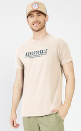 CAMISETA MAS MC SILKADA AEROPOSTALE CREME