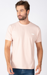 CAMISETA MAS MC COMFORT AEROPOSTALE ROSA CLARO