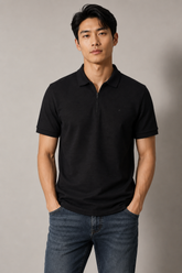 POLO MAS MC OTTOMAN SHIRT ARAMIS PRETO