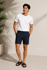 SHORTS ARAMIS TECNOLOGICO COM FIVELA MARINHO