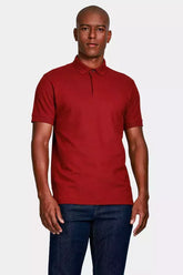 POLO MC ARAMIS PIQUET COLORFIX VERMELHO CARMIM