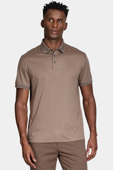 POLO MC MAS ARAMIS DETALHE INTERNO CHARUTO