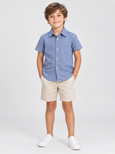 CAMISA MC ARAMIS INF OXFORD COPAN BDWN ROYAL