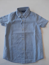 CAMISA MC ARAMIS INF OXFORD COPAN BDWN AZUL