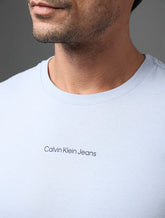 CAMISETA MC CKJ MASC LOGO CENTRALIZADO LAVANDA