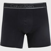 CUECA CKJ MAS BOXER MODAL TONAL LOGO PRETO