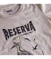 CAMISETA RSV MINI ESTAMPA JURASSIC ERA OFF WHITE