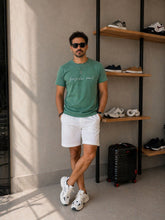 CAMISETA MAS SLIM STONE BRAZILIAN SOUL VERDE MATA