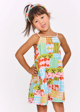 MACAQUINHO FEM GEOPRAIA ALPHABETO BRANCO/ROSA/LARANJA/AZUL