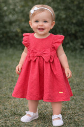 VESTIDO BABY FEM LAISE UM MAIS UM VERMELHO