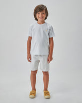 CONJ MAS CAM LOGO E BERM SARJA BRANCO