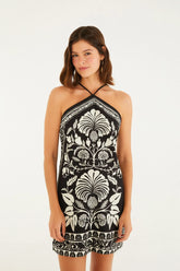 VESTIDO FEM CURTO SINTRA FARM PRETO