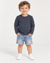 CAMISETA ML PROTECAO UV OGOCHI KIDS PRETO