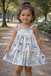 VESTIDO ALCA C ELAST EST DIGITAL BARRA BRANCO