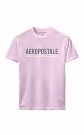 CAMISETA MAS MC SILKADA AEROPOSTALE ROSA CLARO